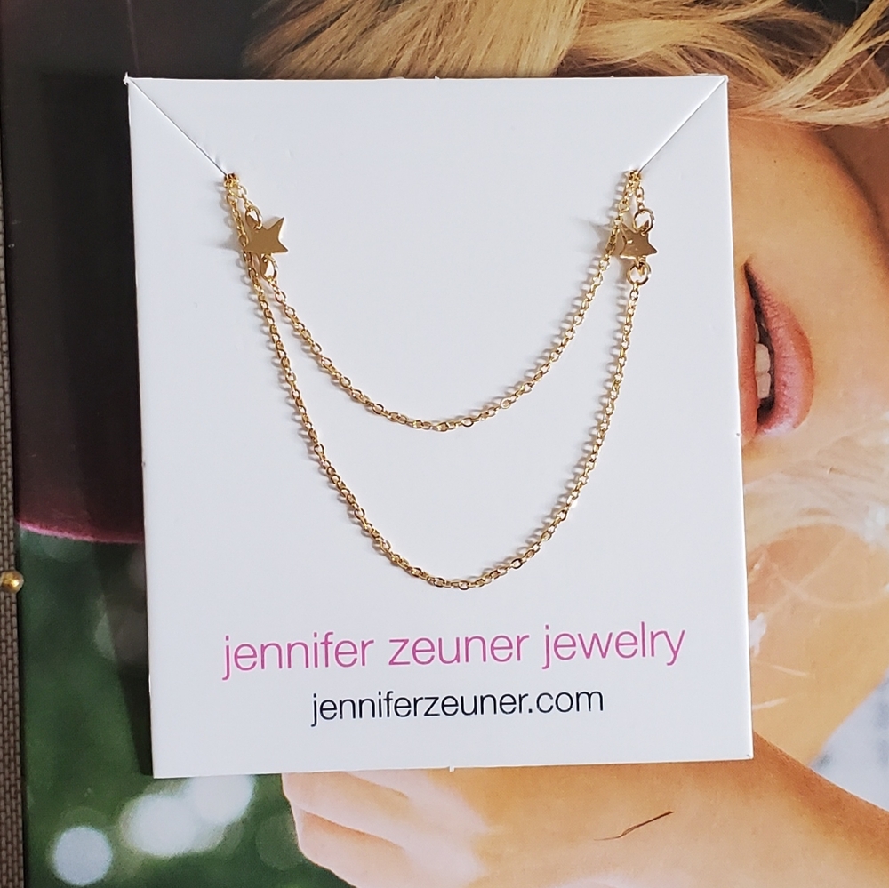 ⭐️ Jennifer Zeuner Star Double Necklace ⭐️ - Picture 7 of 12